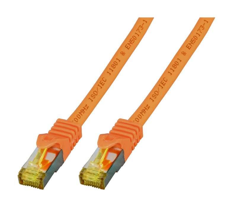 Efb RJ45 Network Cable S FTP, CAT.6A, LSZH,1.5M, Orange