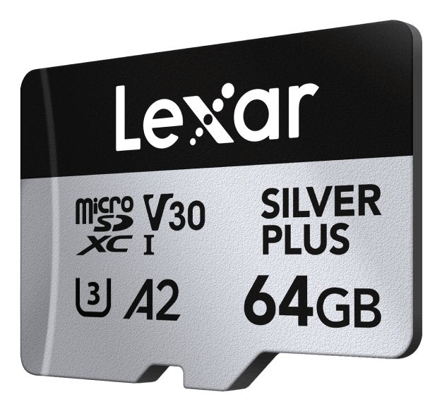 Lexar Professional Silver Plus Microsdxc Uhs-i Card 64GB