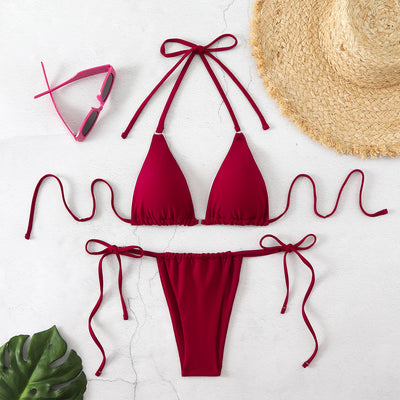 Sexy European And American Bikini Beach Set