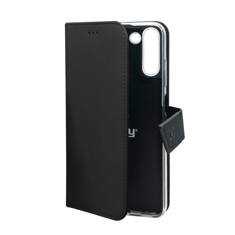 Celly Wally Case For Galaxy S23 5G (6.1) Book Black