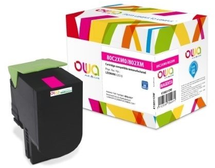 Toner Owa Compatible With Lexmark 80C0X30 Magenta (4.000 S.)