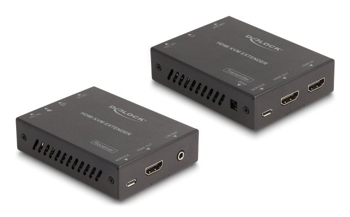 Delock HDMI KVM Extender Set Uber CAT.6 Cable 4K 60 HZ 70M