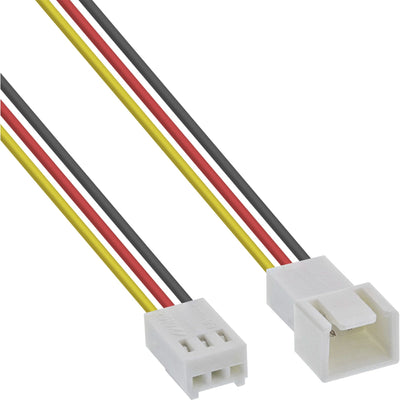 Inline Extensión Cable Fan Molex 3 Pines Male a Female 60CM Length — image 1