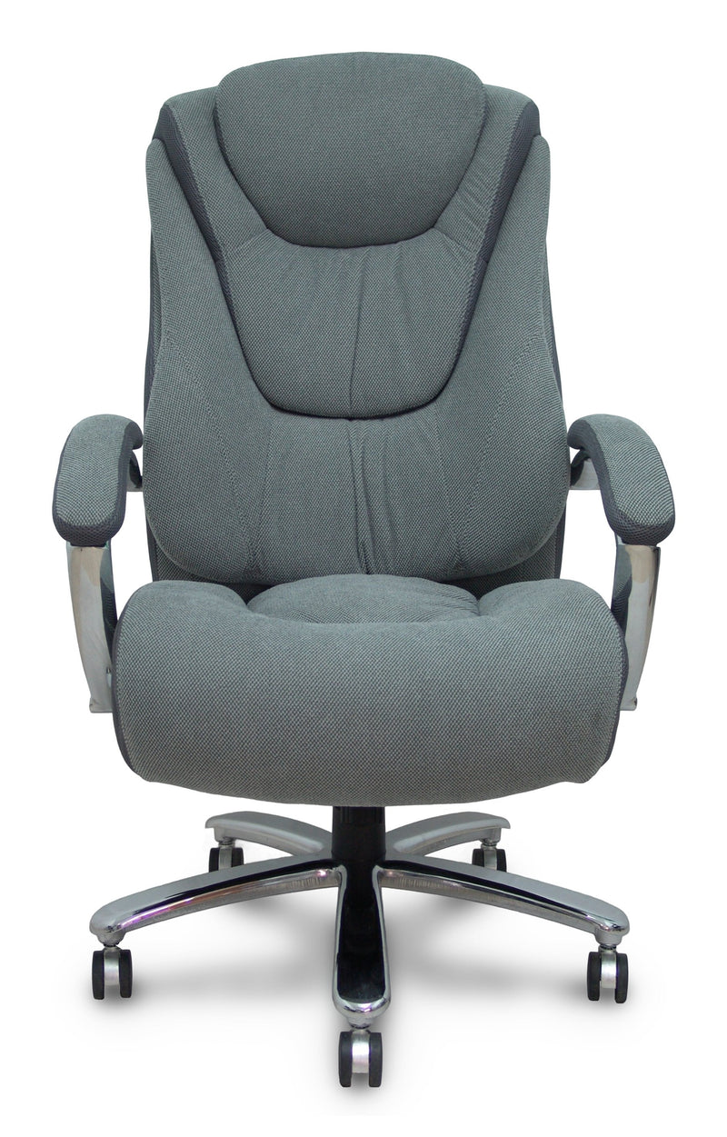 Piqueras And Crespo Forol Sillon ERGO531 Tilting Tapizado Fabric And 3D Colour Grey Base Cromo Wheels Nailon 6