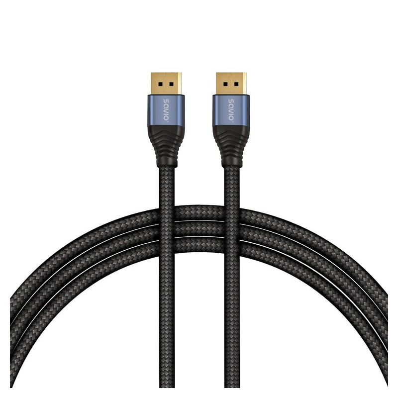 Savio Cable CL-210 DisplayPort 2M Black