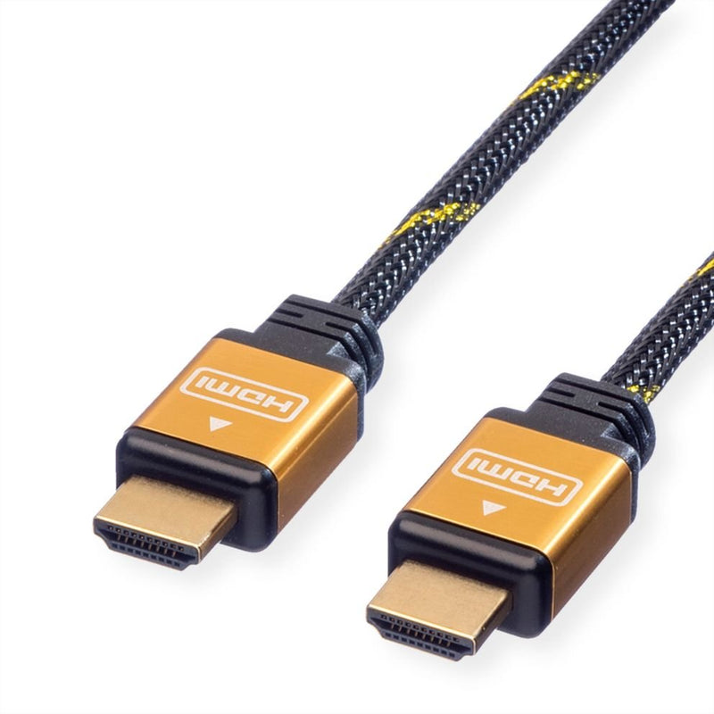 Roline Cable 11.04.5563 HDMI 3M HDMI Type a Standard Black Oro