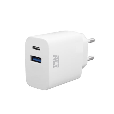 USB-C & USB-A Charger 20W With Power Delivery, Quick Charge, Ganfast — image 1