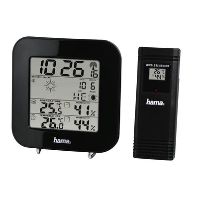 Hama Estación Meteorológica, Radio Watch Dcf, Previsión Meteorológica And Fases Luna, Temperatura Indoor And O — image 1