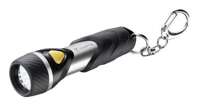 Varta Day Light Key Chain Light Linterna Keyring Aluminium Black LED 1AAA — image 1