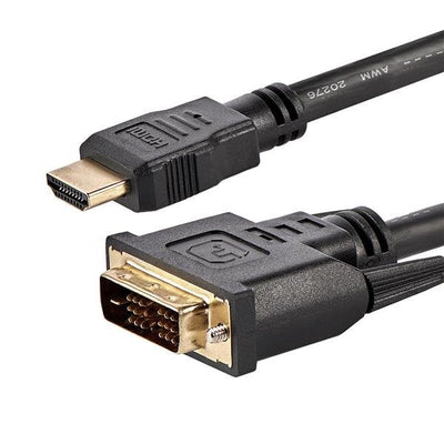 StarTech.com Cable Adapter HDMI a DVI-d 1 8M Male a Male Cable Adapter HDMI Male a DVI-d Male Black P/N: DK31C — image 1