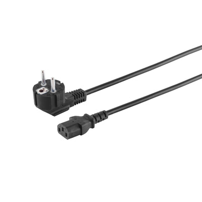 S/Conn Maximum Connectivity 60007 Cable Transmisión Black 2M CEE7/7 C13 Acoplador — image 1