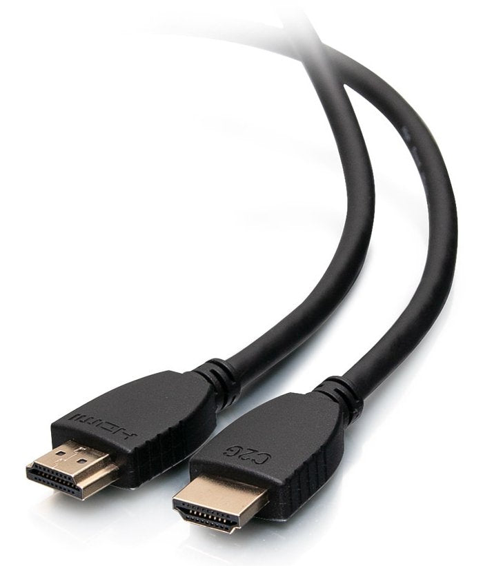 C2G 6FT 4K HDMI Cable With Ethernet High Speed Ultrahd Cable M/M HDMI Cable With Ethernet HDMI Male a HDMI Mal