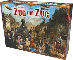 Asmodee Ticket To Ride Legacy: Legends Of The West, Set Of Desk DOWD0031 — image 1