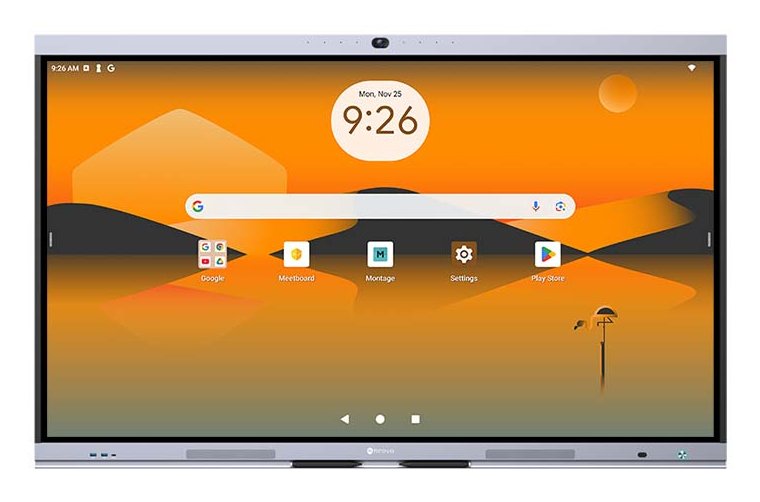 Ag Neovo Whiteboard White Interactive 163,8CM (64.5) 3840 X 2160 Pixels Screen Touchscreen Black Silver