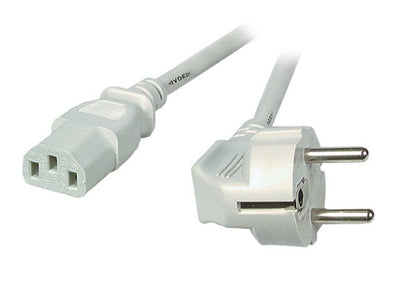 Efb Cable Power Contact Protection 90°-C13 180°,GRIS,5.0M,3X1.00M — image 1