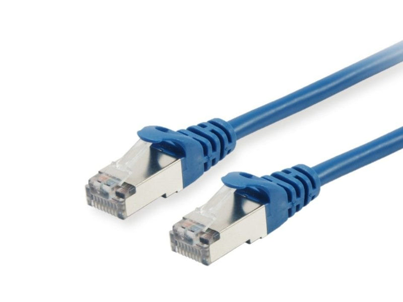 Equip Network Cable CAT.6A S/FTP 2x RJ45 5.00M Blue Lszh