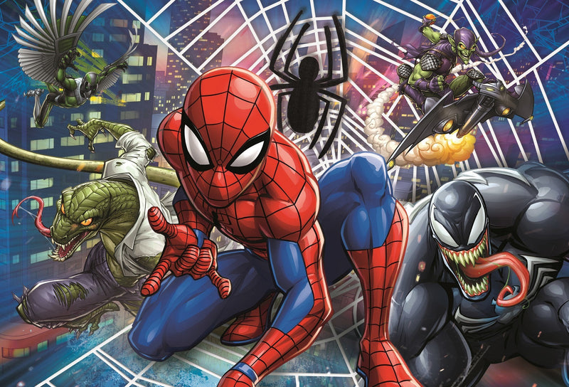 Puzzle Maxi Spider-man Marvel 60 Pieces – Aventura Arácnida Large Formato