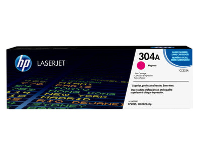 HP Genuine Toner CC533A Magenta Laserjet CP2025DN/CP2025N And Multifuncion CM2320FXI/CM2320NF — image 1