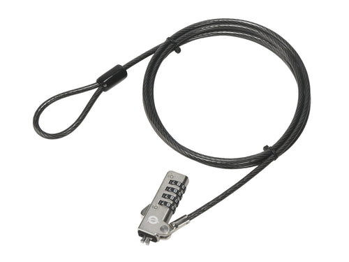 Conceptronic Notebook Padlock Combinación WEDGESLOT3.2X4.5MM 1.80M — image 1