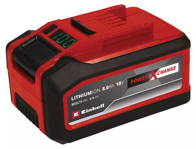 Einhell Battery Power-x-change Plus Multi-Ah 18V 5.0 - 8.0AH Red/Black Tecnología Multi-Ah — image 1