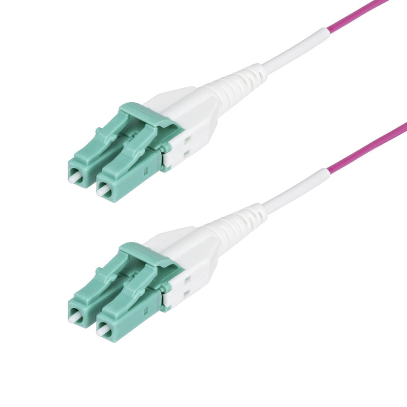 50M OM4 Multimode Fiber Cable Uniboot Ofnr Riser 100G - 50 125