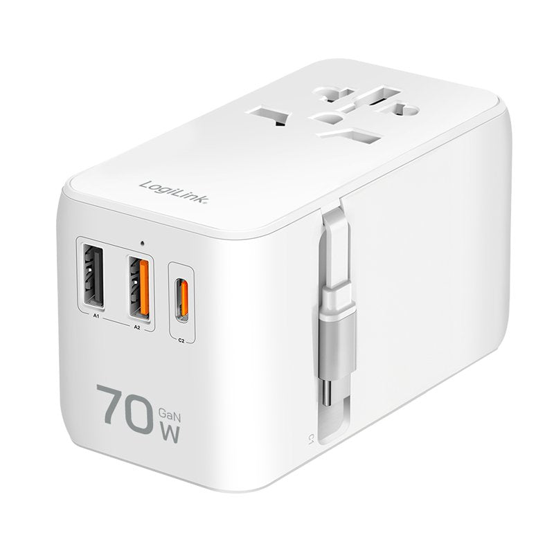 Logilink PA0357 Adapter And Inversor Power Indoor 70W White