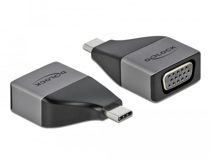Delock USB Type-c™ Adapter a VGA (dp Alt Mode) 1080P – Kompaktes Design