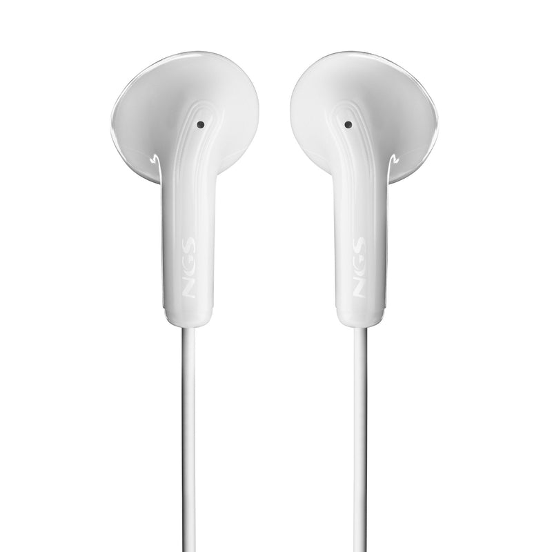 Ngs Headphones Intrauditivos Cross Glide With Microphone USB Type-c White