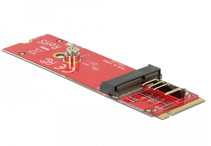 Delock Convertidor M.2 Clave M Male Slot M.2 Clave And Módulos USB And PCIE