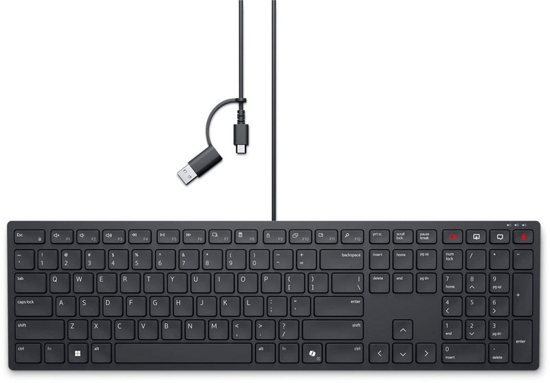 Dell Wired Collaboration Keyboard - KB525C - Ukrainian (QWERTY)