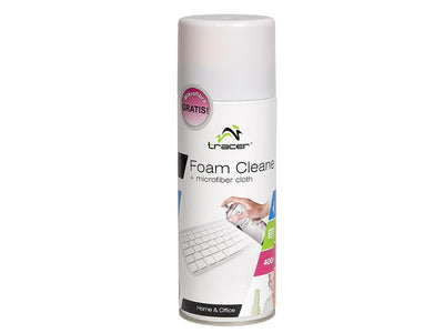 Tracer TRASRO42105 Limpiador Espuma 400ML + Cloth Microfibra — image 1