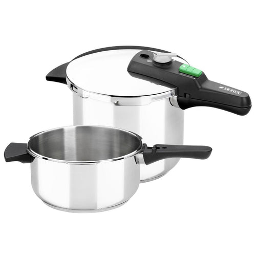 Monix Pot a Presión Fast Quick M560005 Ø22CM 4 + 6L Steel Inoxidable — image 1