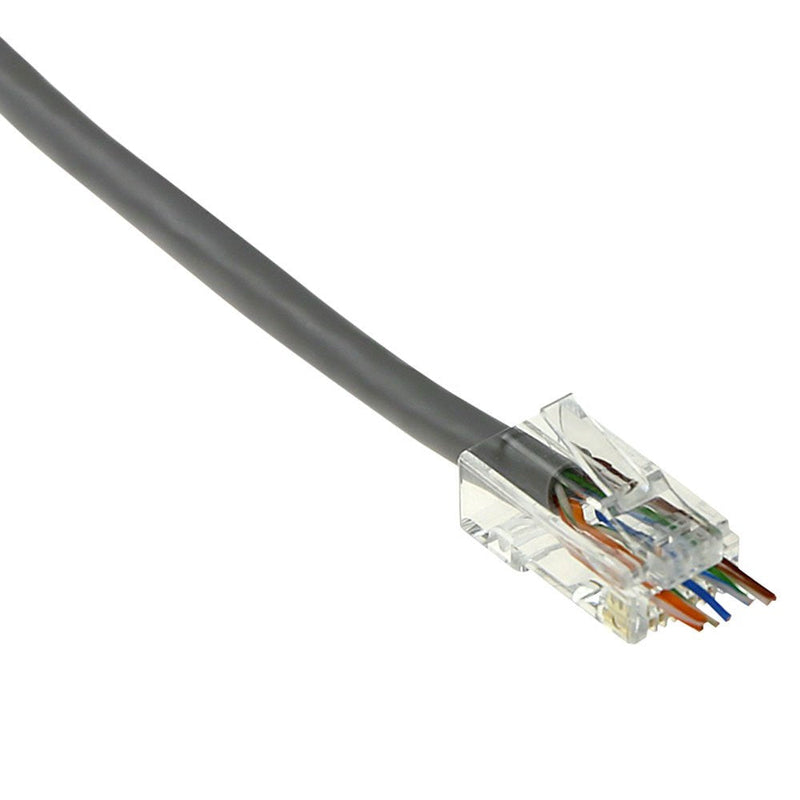 RJ45 (8P 8C) CAT.6 Easyconnect Unshielded Modulaire Connector For Round Cable With Solid Or Stranded Conductor