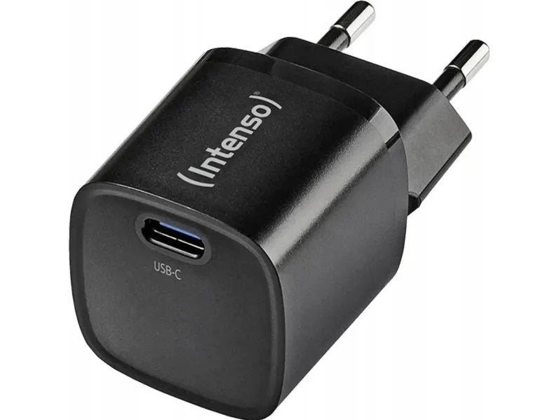 Intenso Power Adapter W30C² GaN Black 1x USB-C 30W