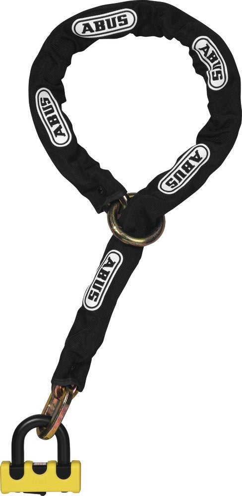 Abus 58241 Padlock Bicycle Black Yellow 1200MM Padlock With Cadena