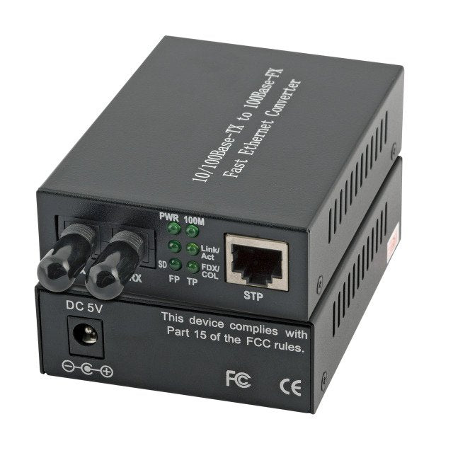 Converter Medios Efb RJ45-STP / St, 1310NM / 2KM, Fast Ethernet