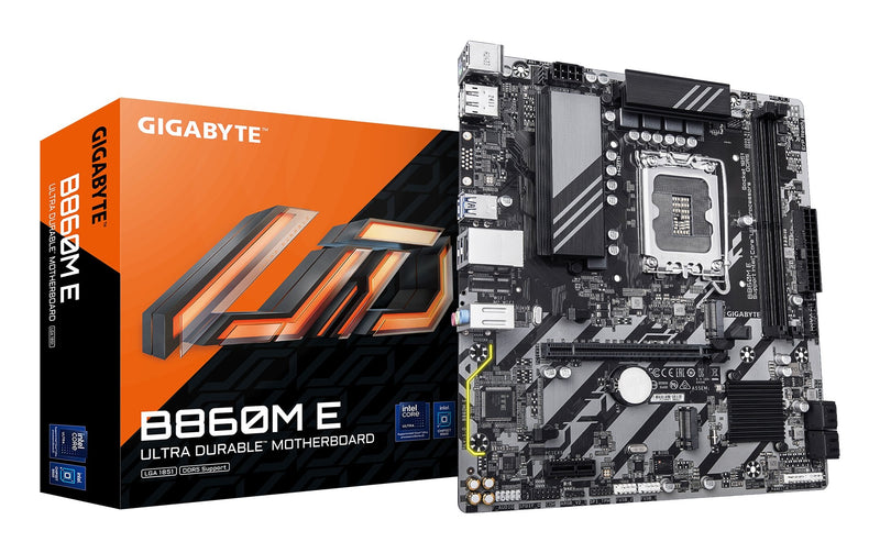 Gigabyte Motherboard Mainboard Intel B860 Express LGA1851 Micro-atx Memory DDR5 Memory Slots 4 B860ME1.0