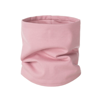 Dusty Pink Merino Wool-Lined Kids’ Tube Scarf