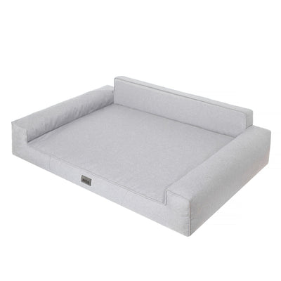 Mano Dog Bed with Removable Cover – Grey, XXL
