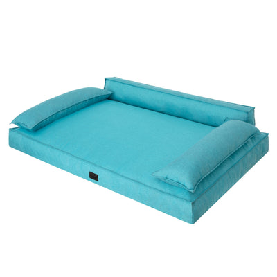Winoo Dog Bed with Removable Cover – Blue XXL