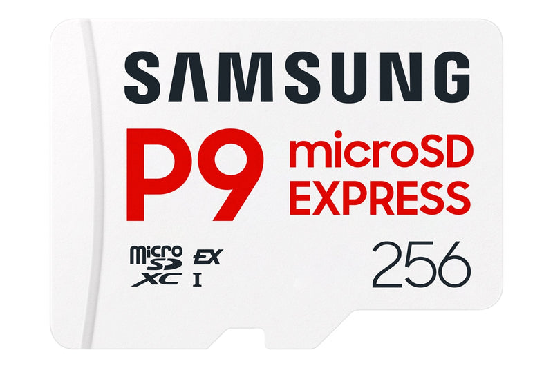 Samsung SD microSD Card 256GB P9 Express Retail
