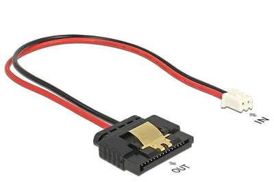 Delock 85336 Cable SATA 0,2M SATA 15 Pines Multicolour — image 1