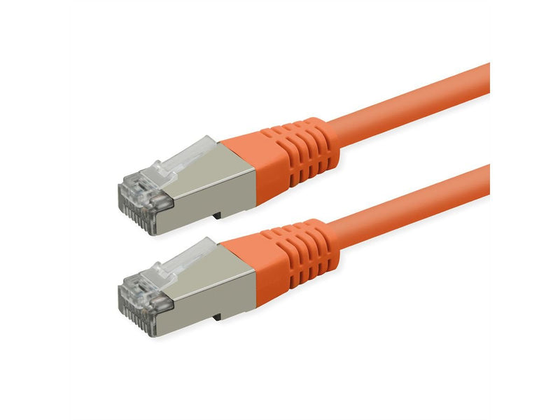 Roline Kab Network Cable CAT.6 Class And PoE S FTP Pimf Orange 1,5M