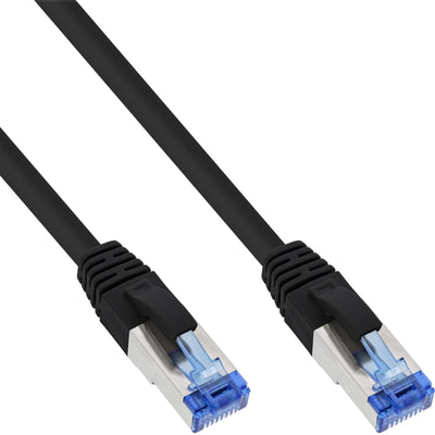 Inline Network Cable S/FTP Pimf CAT.6A Libre Halógenos 500MHZ Black 15M — image 1