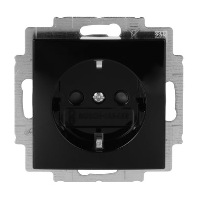 Busch Jaeger Schuko Sockets Power Inserto Black 20 EUCB-15-914 (2013-0-5381) — image 1