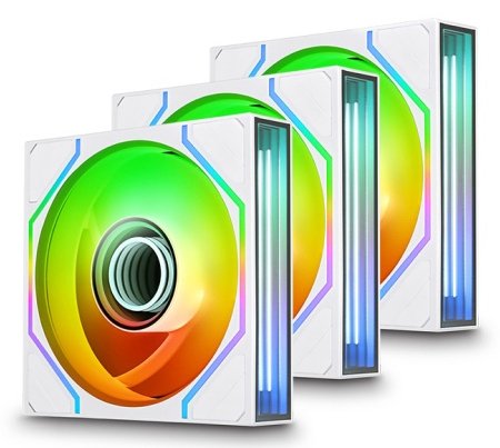 Thermaltake 120MM Swafan Infinity EX12 ARGB Sync White 3PACK Fan
