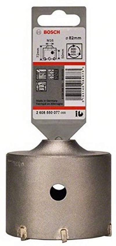 Bosch Professional Drill Bit Hueca SDS-PLUS-9 Cortadora Núcleos, Ø 82MM, Drill 2608550077 — image 1