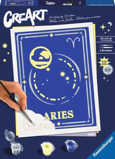 Ravensburger Creart - Signo Zodiacal Aries, Pintura 23736 — image 1