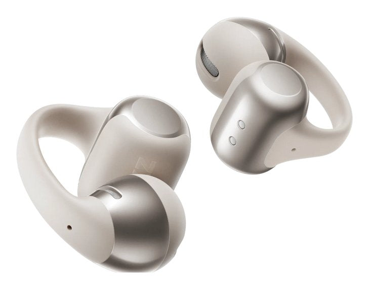 Shokz Headphones Opendots One Inalámbricos Open-ear With Clip Grey