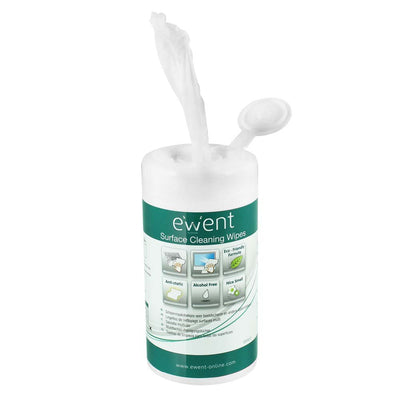Ewent Universal Wet Cleaning Wipes 100PZ Toallitas Cleaning Todas Superficies — image 1